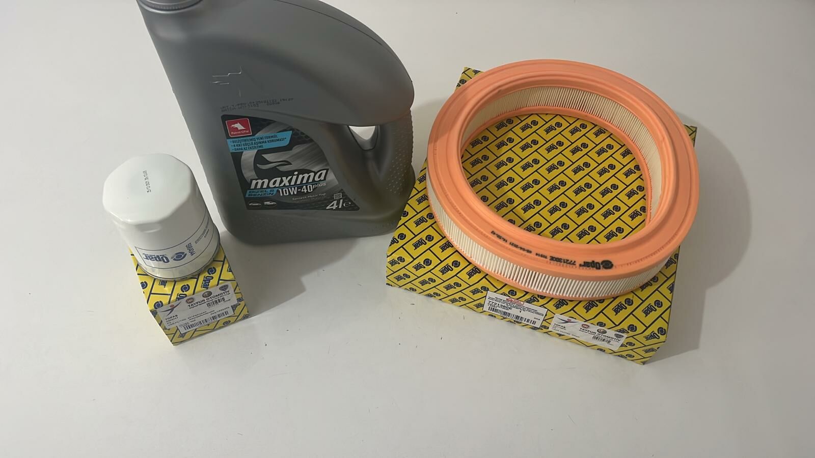 Yağ Bakım Seti | Doğan Kartal Şahin Slx Petrol Ofisi 10w40 Lt