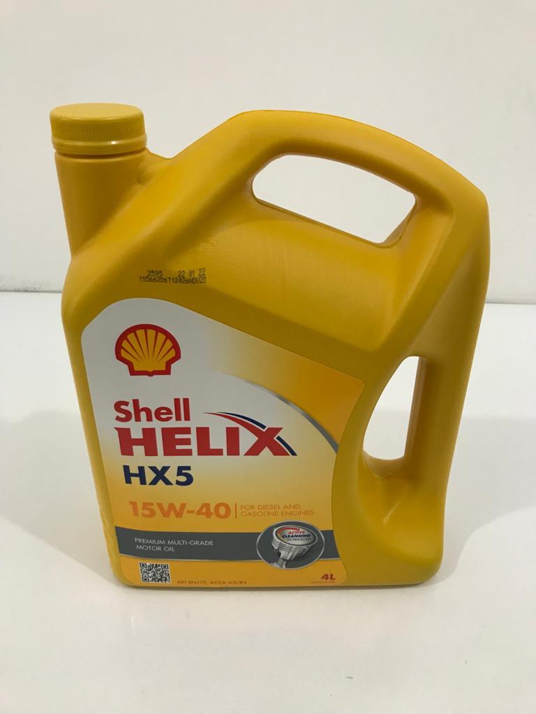 15-40 4Lt Motor Yağı | Shell Helix