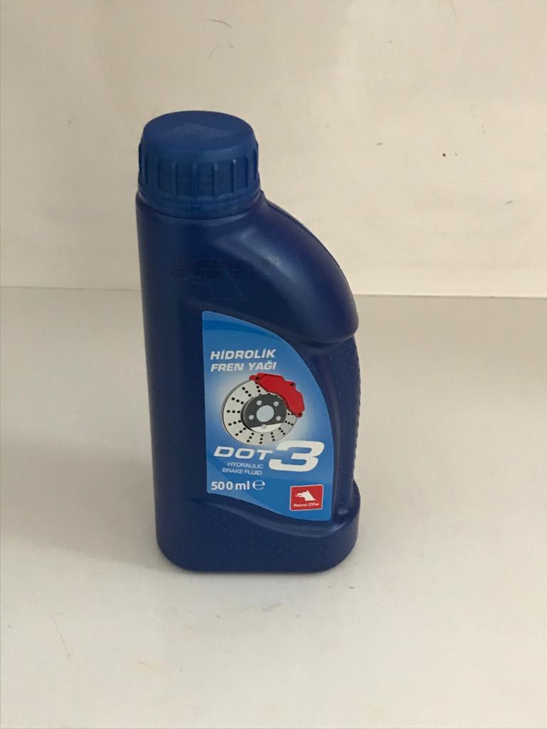 Fren Hidroliği | Dot 3 | 0.5 Lt