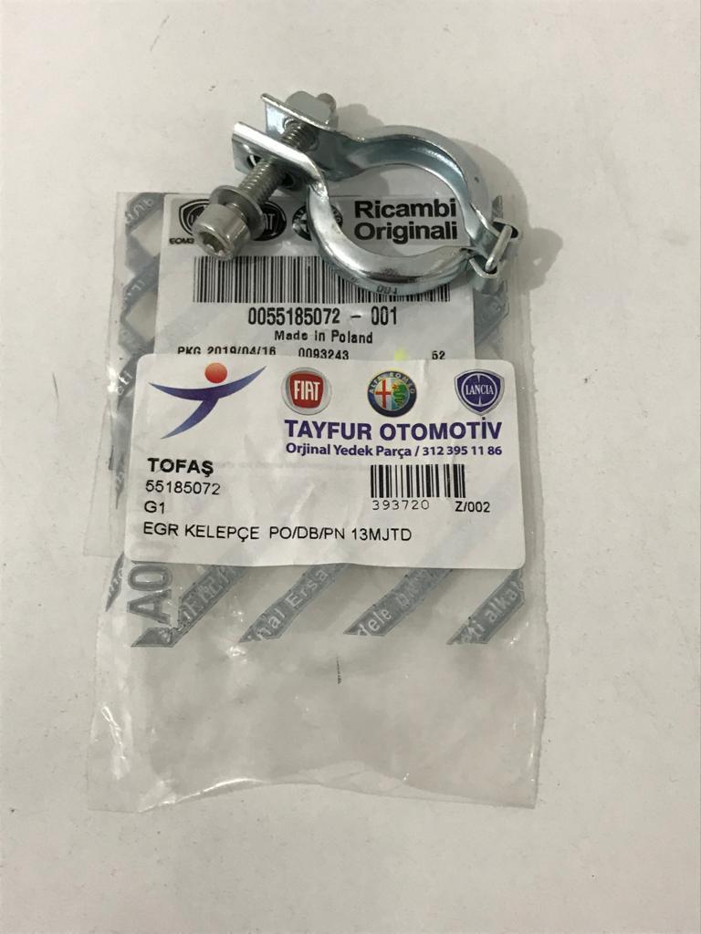 Egr Hortum Kelepçesi | Albea Doblo Punto Grande Punto Linea Fiorino Palio 1.3 Jtd