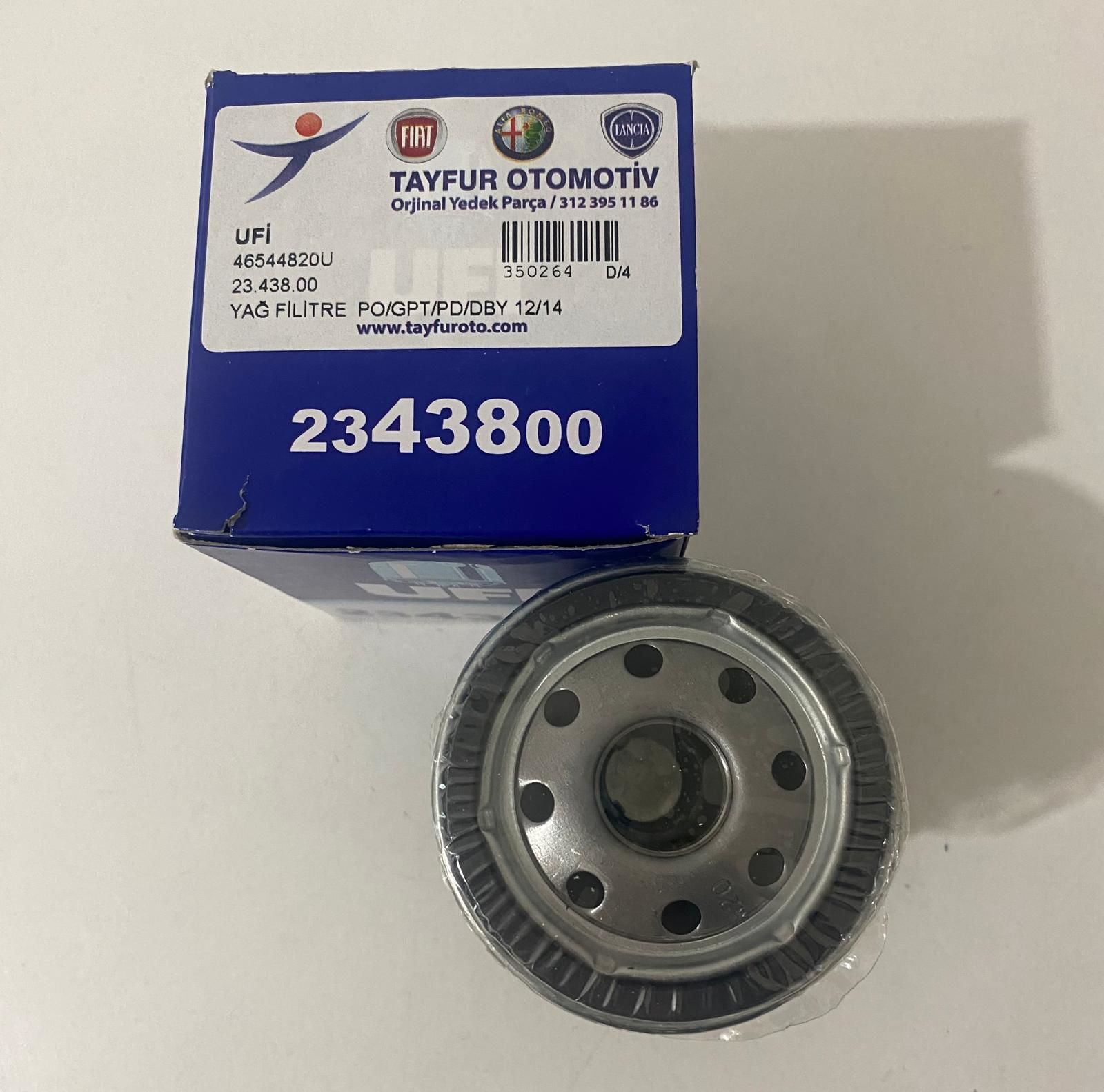 Yağ Filtresi Albea Palio Doblo Linea Egea Grande Punto 1.2 1.4 16V