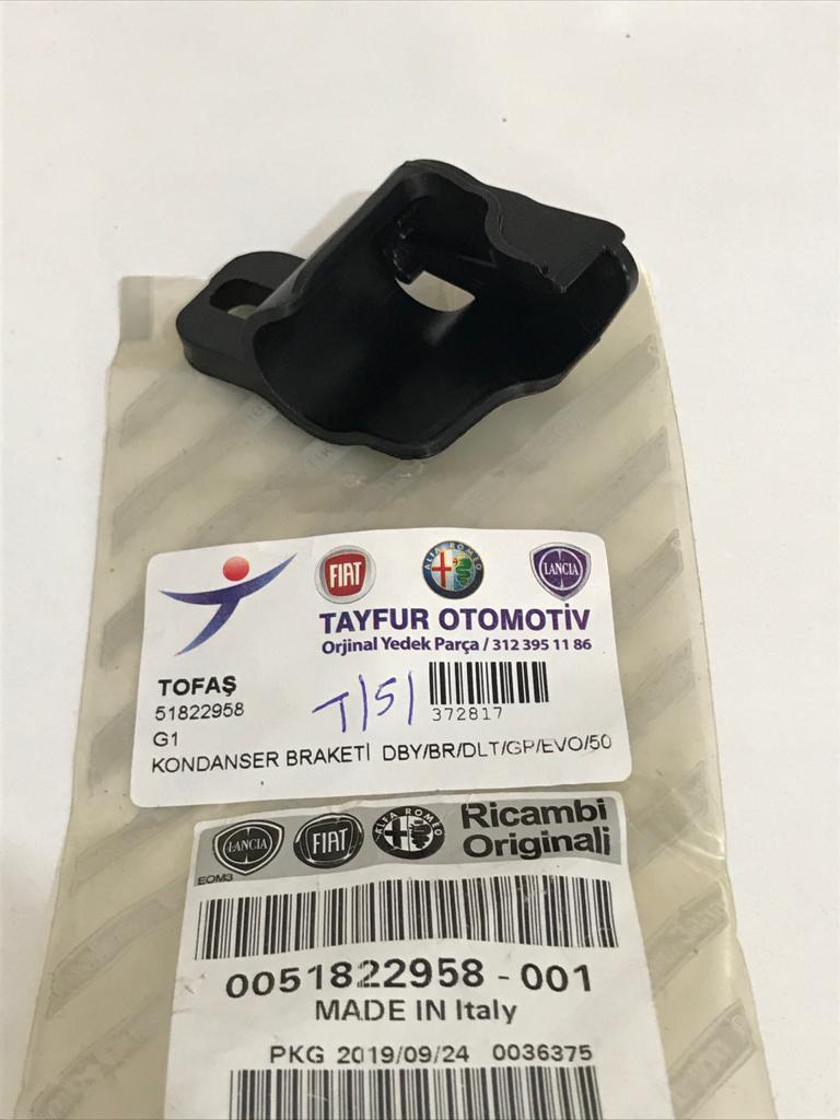 Klima Radyatör Braketi | Doblo 2009-2015 Bravo Grande Punto Giulietta 500