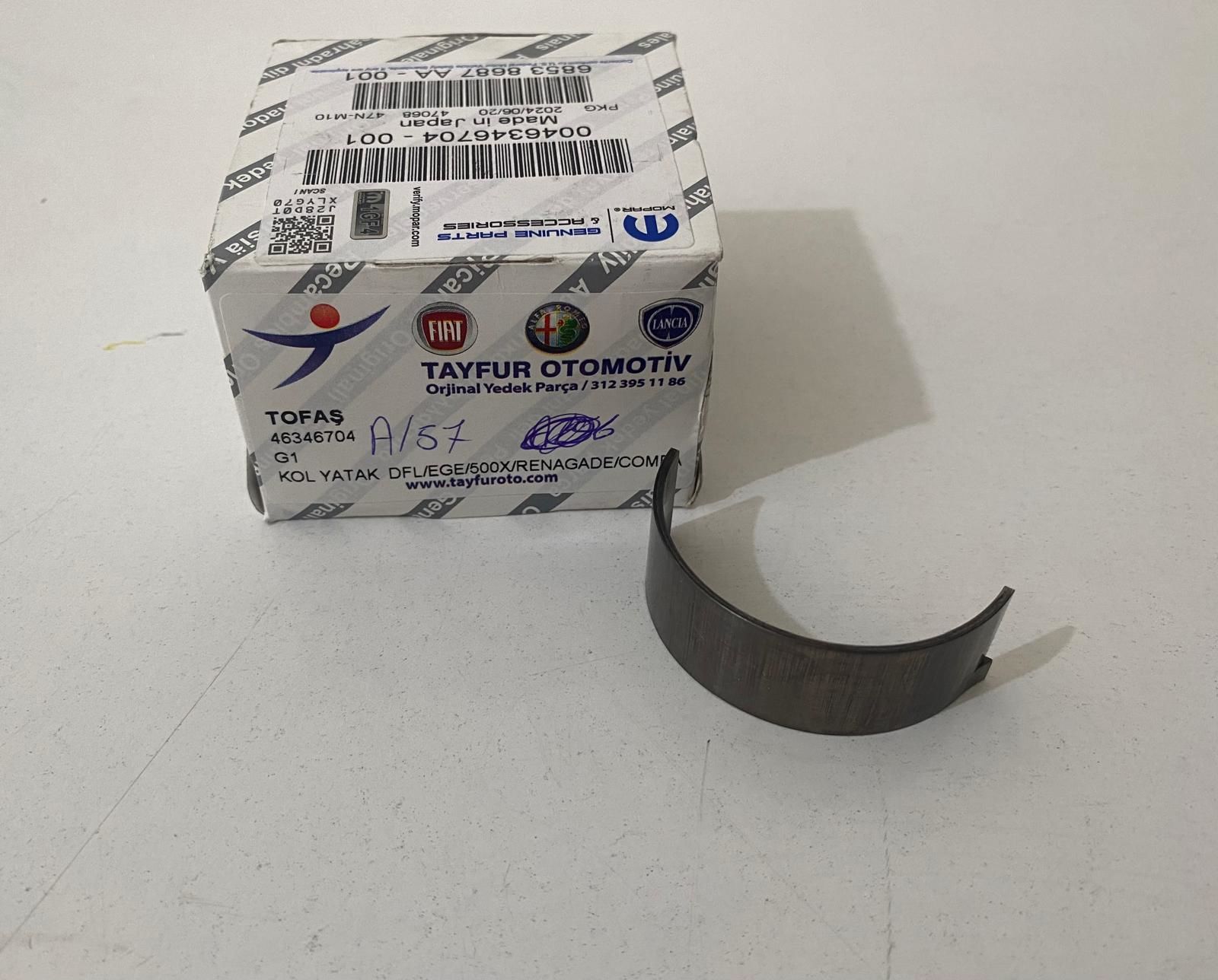 Kol Yatak Doblo Egea 500X Renagade Compass Tonale 16 Mtjd Tek Std