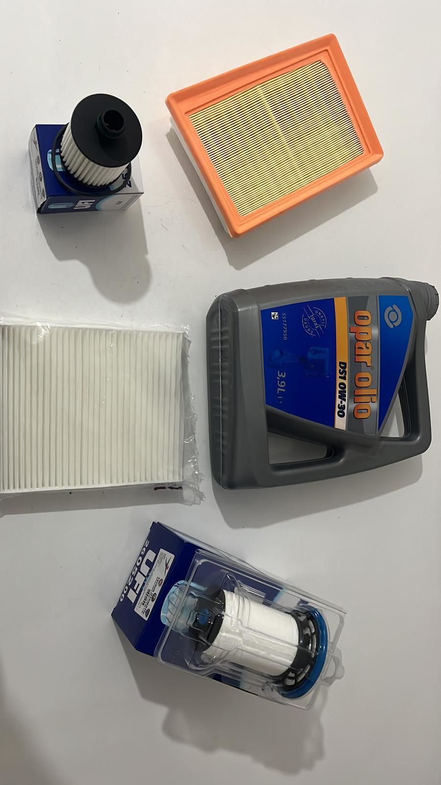 Yağ Bakım Seti | Egea 13 Euro 6 Adbluesuz 0 W 30 3,9Lt Motor Yağı