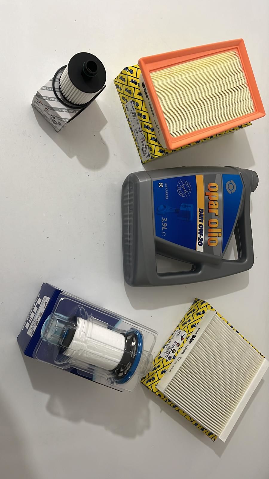 Yağ Bakım Seti | Egea 13 Euro 6 Adbluelu Opar 0 W 20 3,9Lt Motor Yağı
