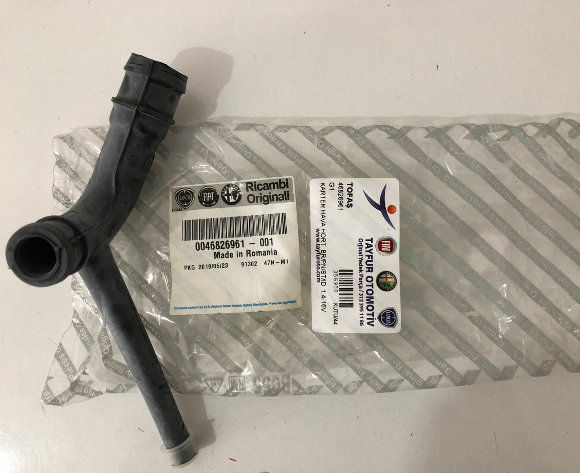 Karter Hava Hortumu Bravo Panda Stilo İdea 1.6 16V