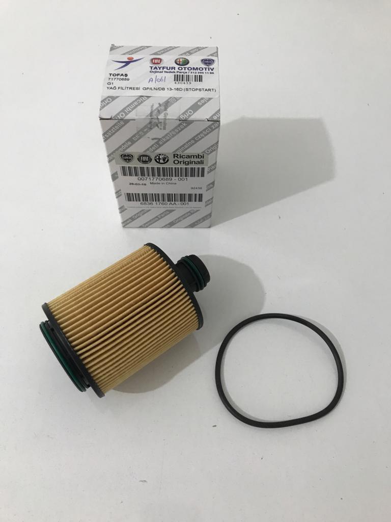 Yağ Filitresi | Grande Punto Linea Doblo 1.3-1.6 Dizel (Stop Start)
