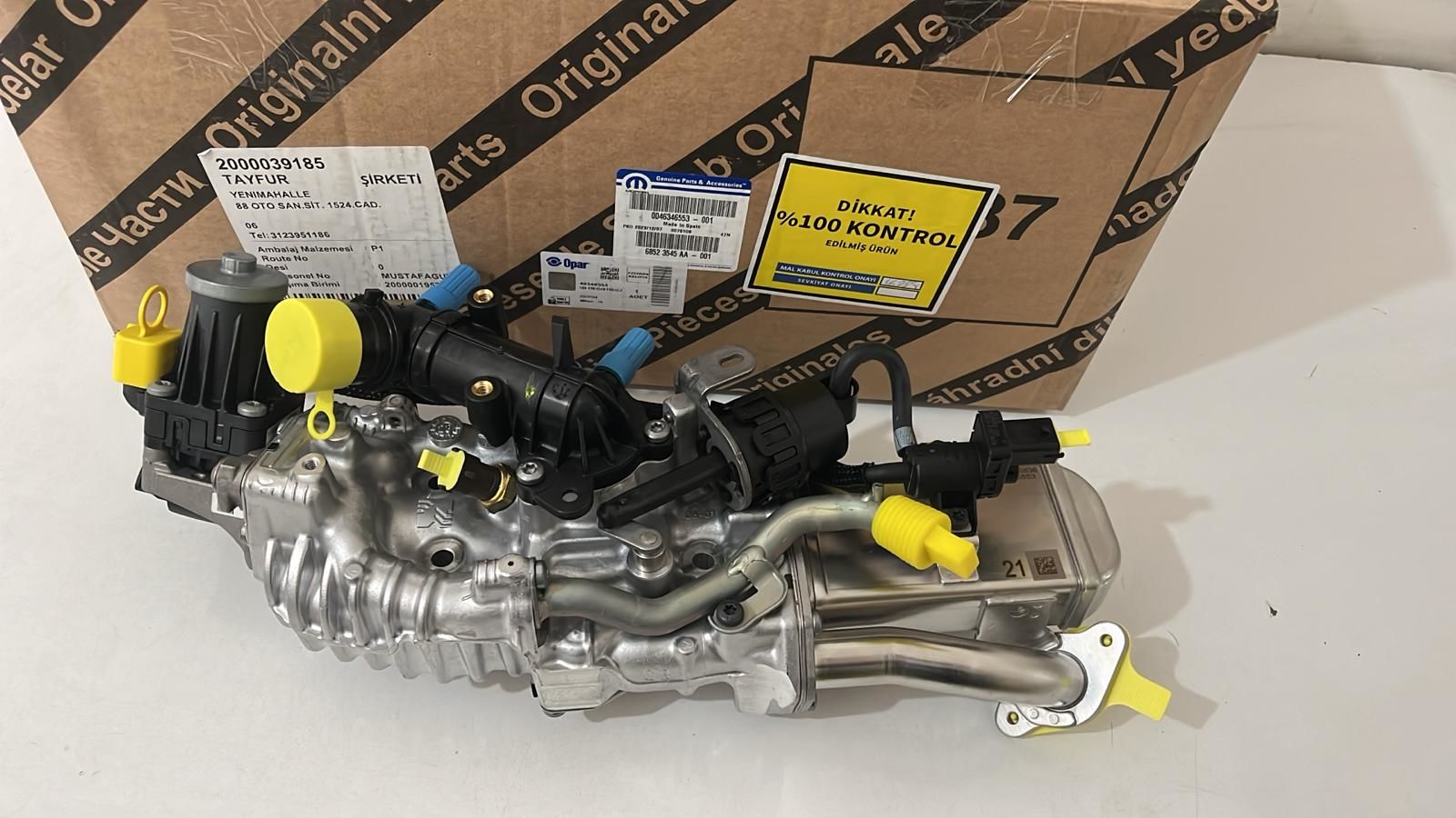 Egr Kütüklü Komple Egea Doblo 1.6 Mjtd Final