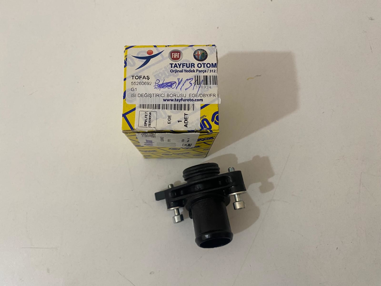 Isı Değiştirici Borusu Egea / Doblo /Fiorino 1.3D Euro 6