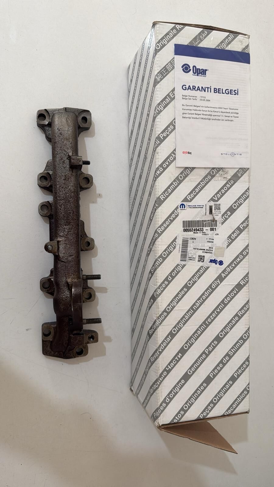 Egzoz Manifoldu Doblo Fiorino Egea 1.3 Jtd Euro 6