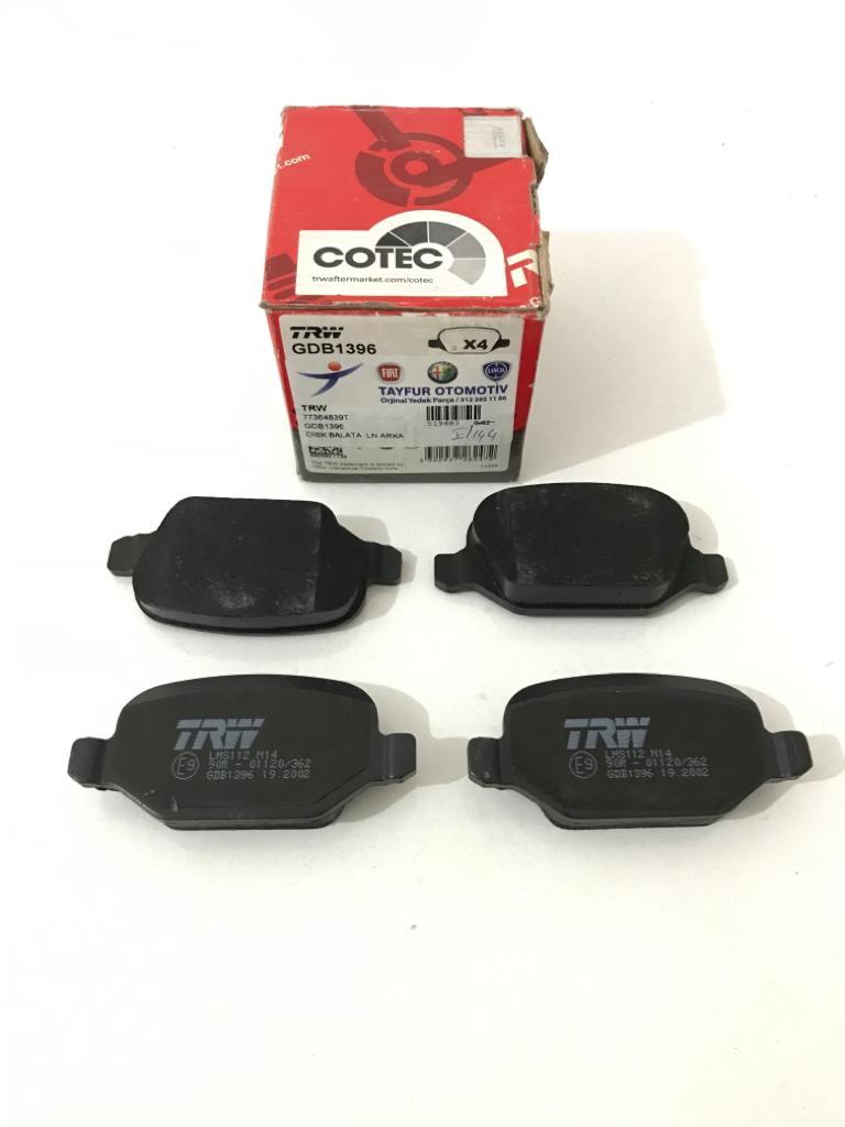 Arka Fren Balatası | Linea Bravo 500L Alfa 156 147 Fişsiz