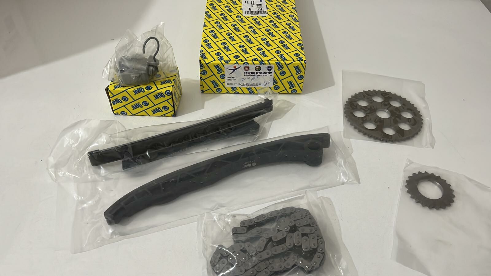 Zincir Seti | Egea Fiorino Doblo 1.3 Jtd (Euro 6 Motorlar İçin Uyumlu) - Delikli