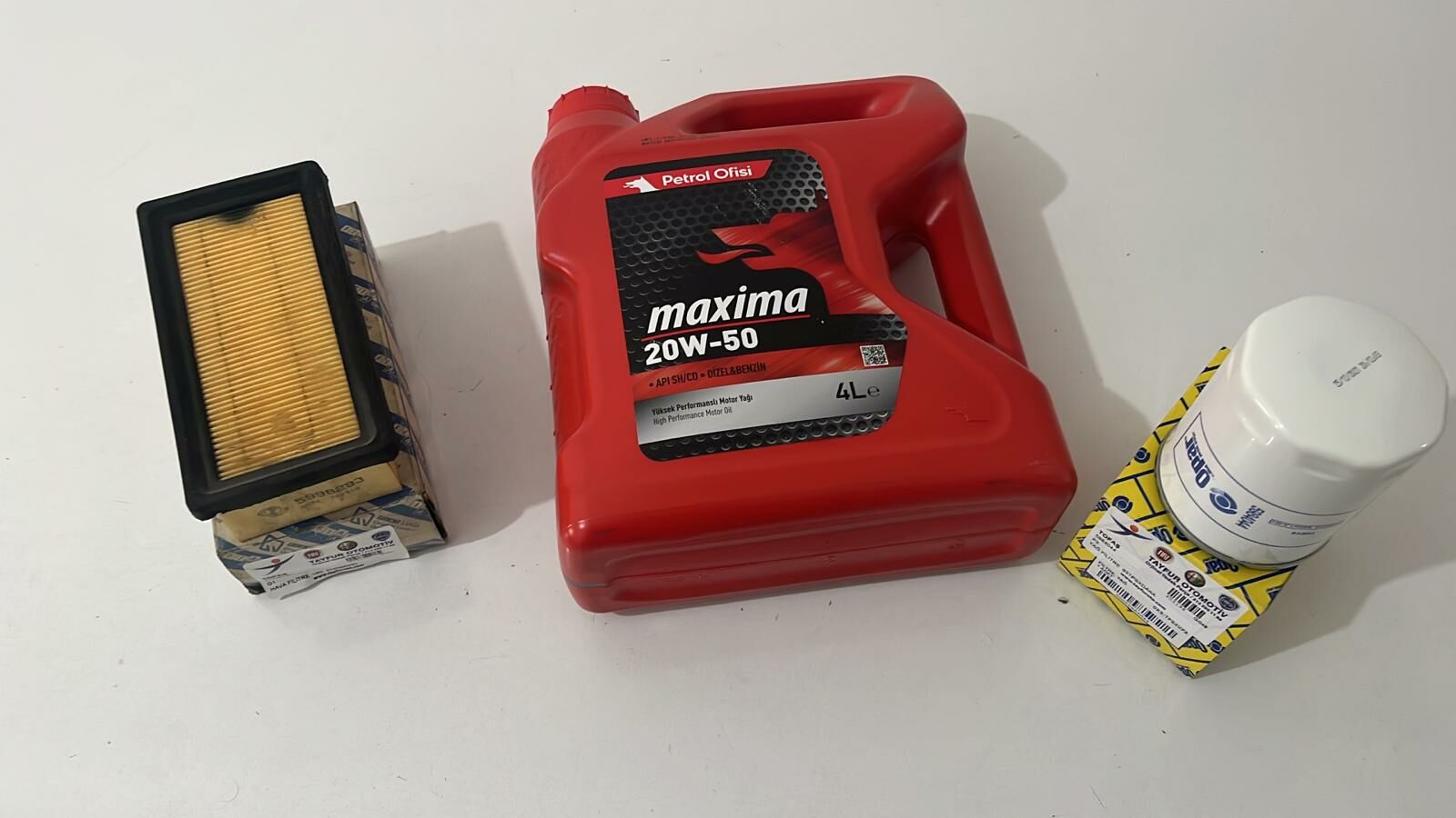 Yağ Bakım Seti | Uno 60 Maxima 20w50 4 Lt