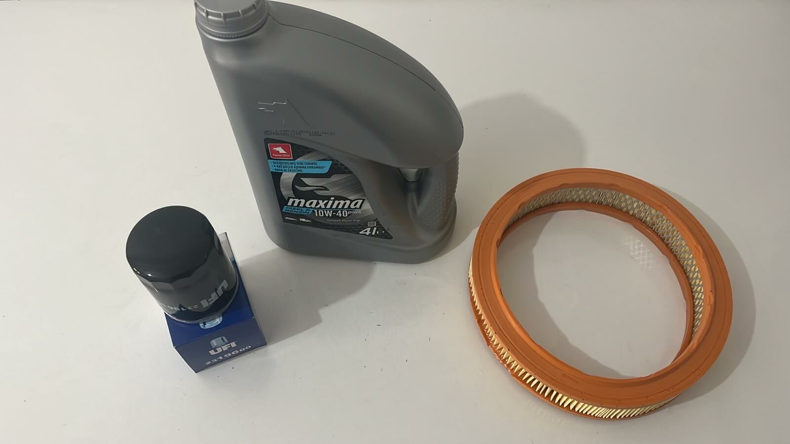 Yağ Bakım Seti | Doğan Kartal Şahin Slx Petrol Ofisi 10w40 Lt