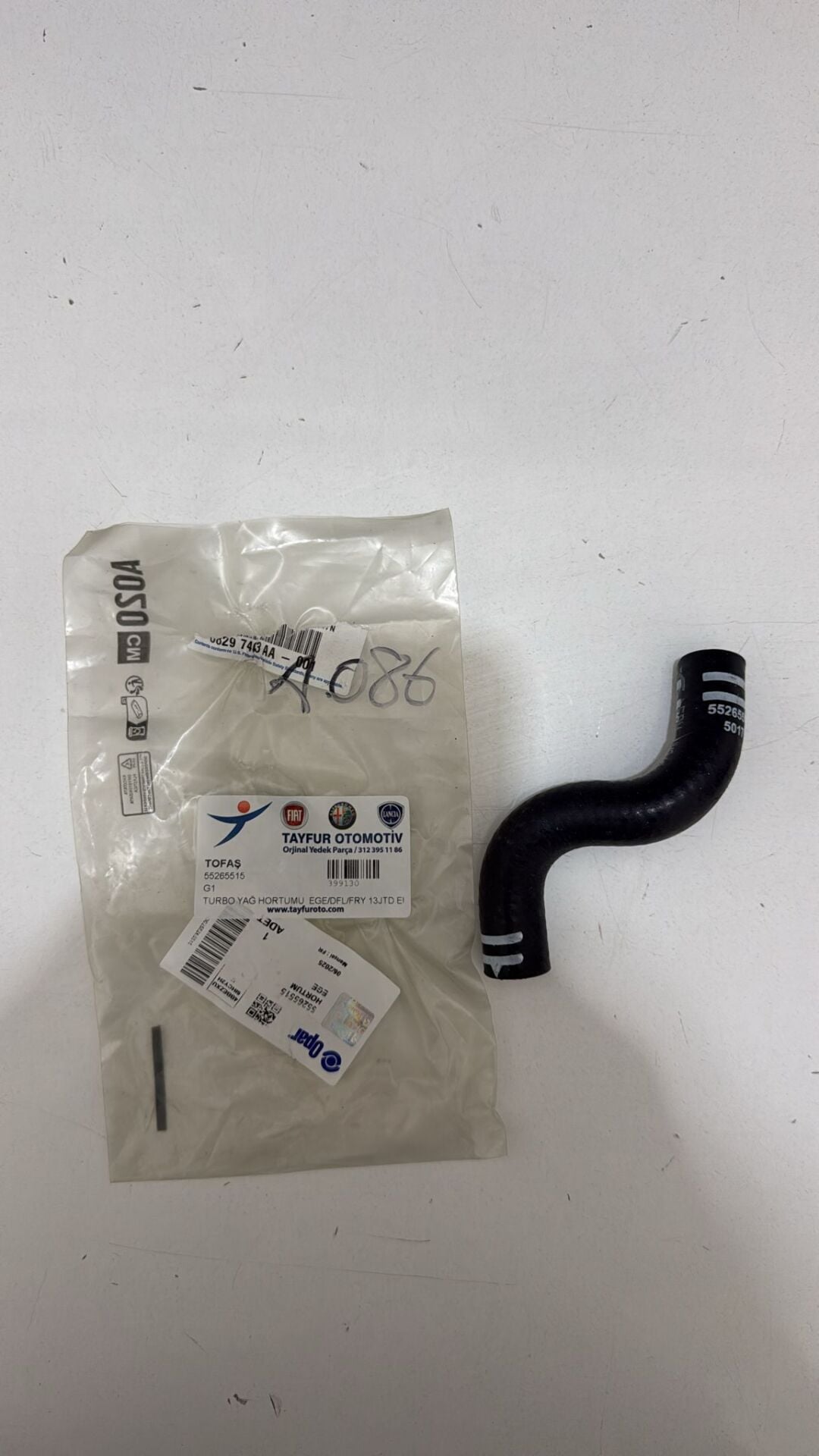 Turbo Yağ Hortumu Egea Doblo Fiorino 1.3 Euro 6