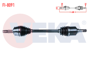 Ön Aks Sol Stilo 1.6 16v Komple