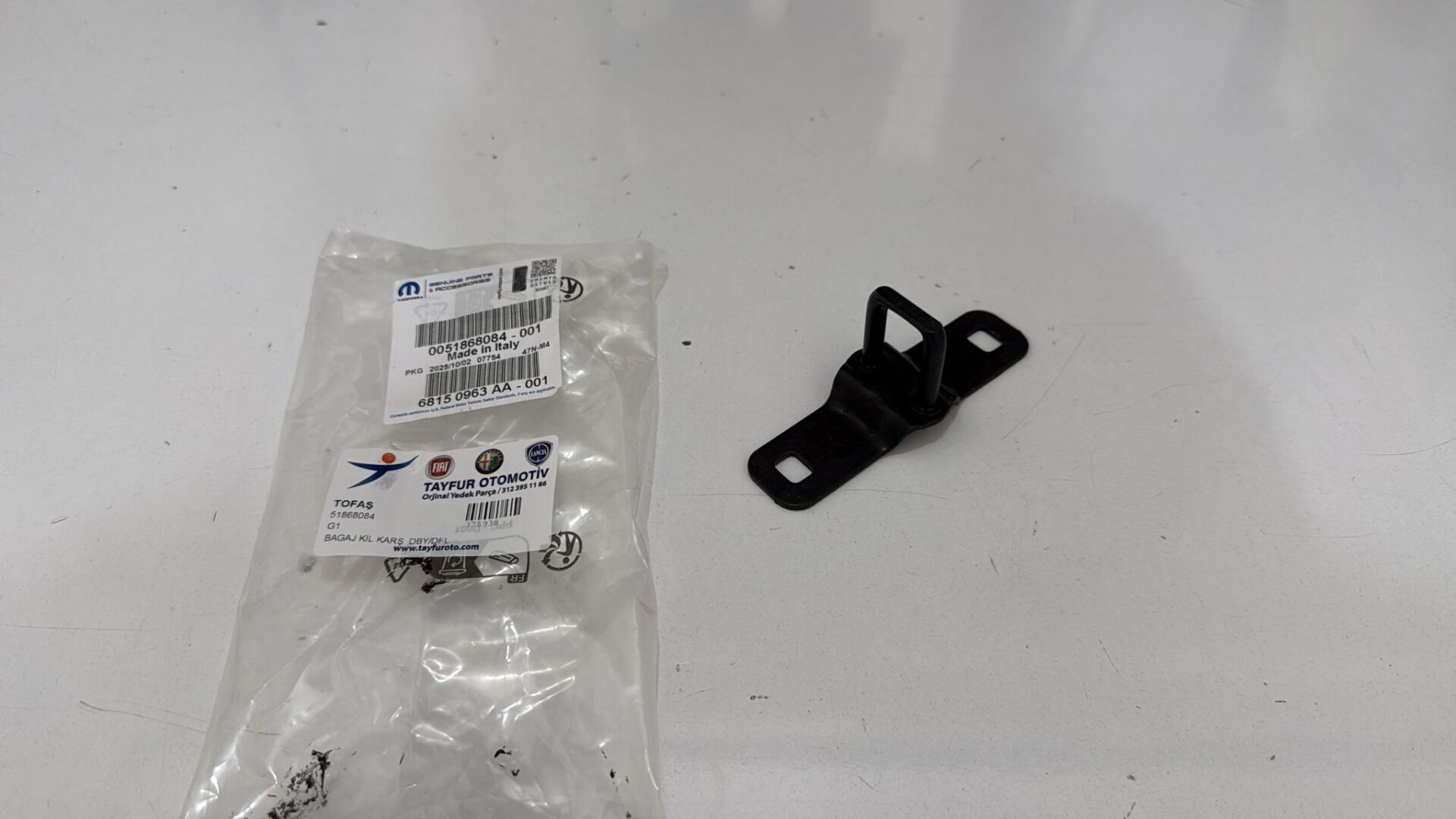 Bagaj Kilit Karşılığı Fiat Doblo III - IV