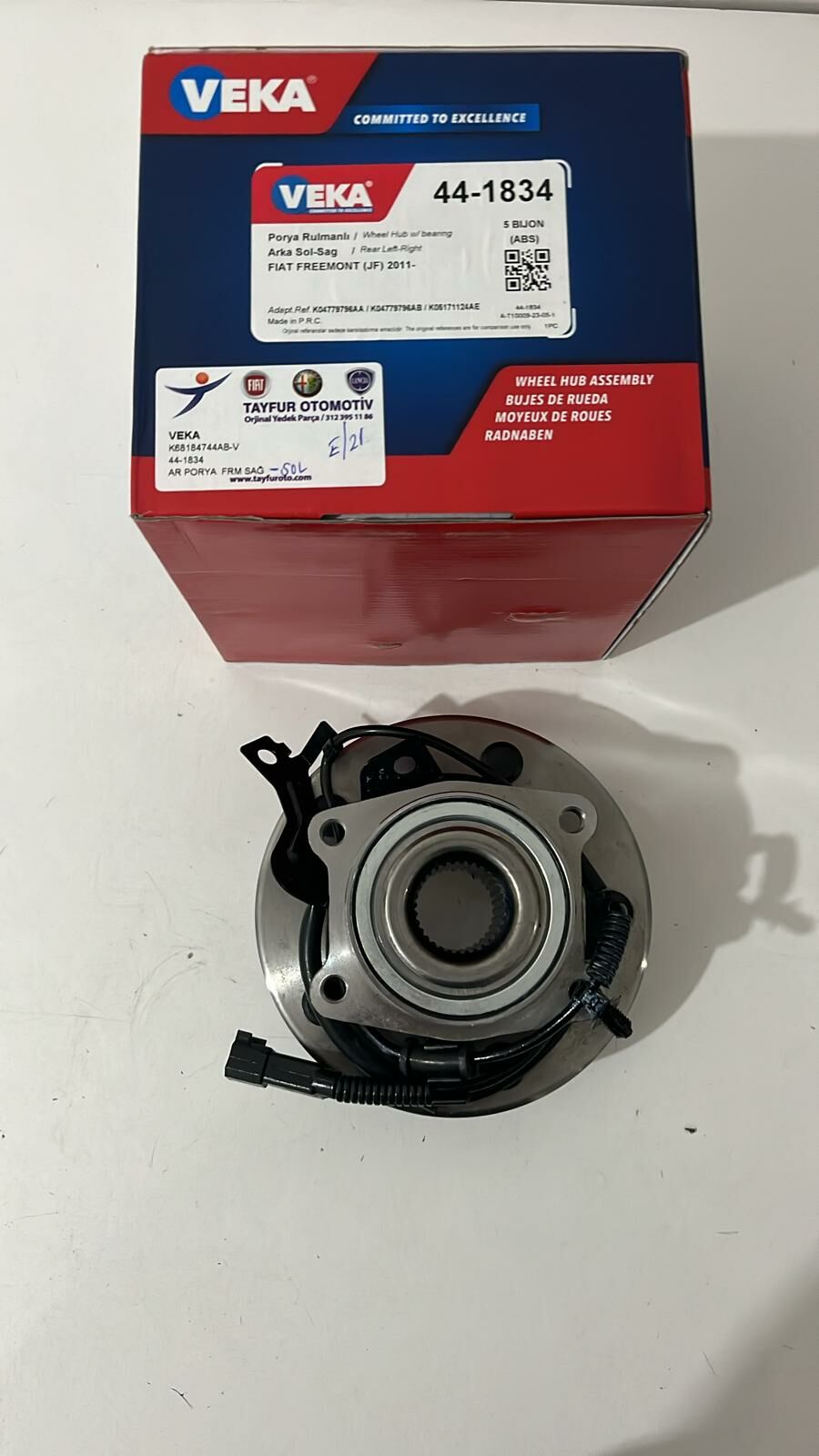 Arka Porya | Freemont Sağ Abs Sensörlü