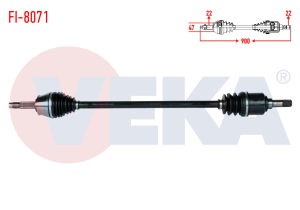 Ön Aks Palio Albea Sağ 1.6 16V Komple