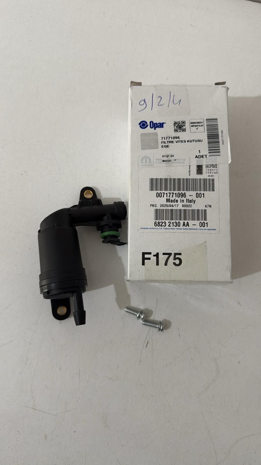 Otomatik Şanzıman Filtresi | EGEA 500X 500L Gıulıetta Renegade Compass