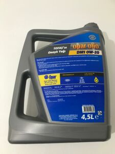 Motor Yağı | 0W20 4.5 Litre Opar Olio Dm1