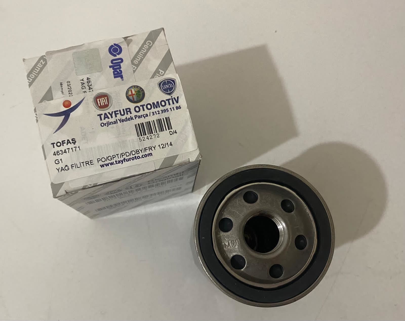 Yağ Filtresi Albea Palio Doblo Linea Egea Grande Punto 1.2 1.4 16V