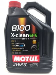 Motul 5-30 5 Lt | Motor Yağı 8100 X-Clean Efe