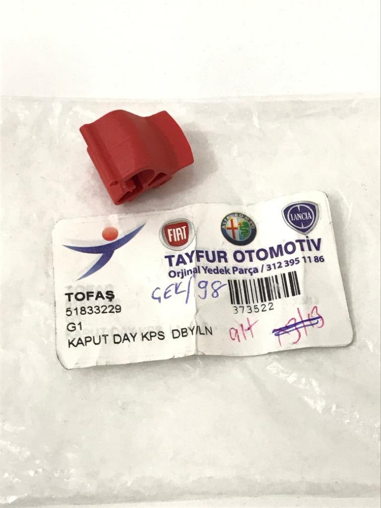 Kaput Dayama Kolu Klipsi | Doblo Linea Kırmızı