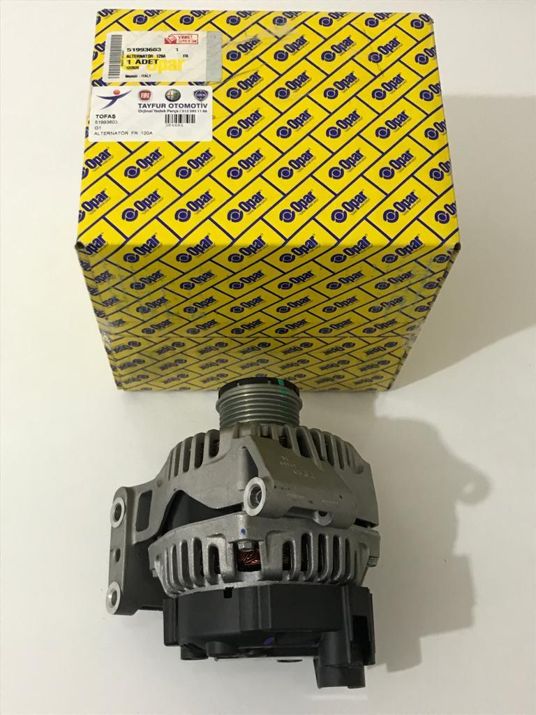 Alternatör | Fiorino Egea Mito 500L 1.3 Jtd Euro 5 120 Amper