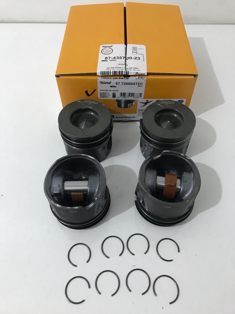 Piston Sekman | Grande Punto Fiorino 1.3 Jtd Standart -20 Kısa Euro 5 Takım