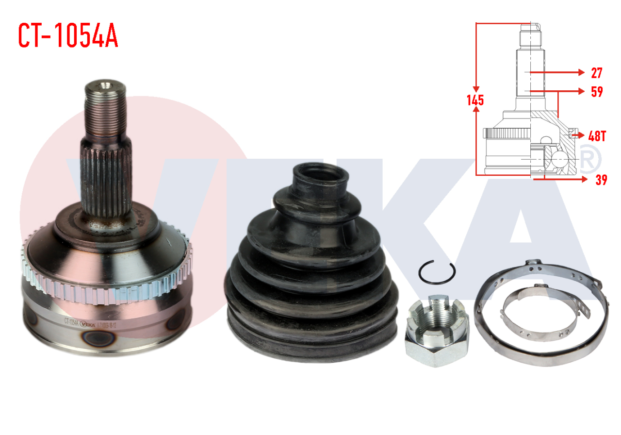 Dış Aks Kafası Scudo 1.9 Td