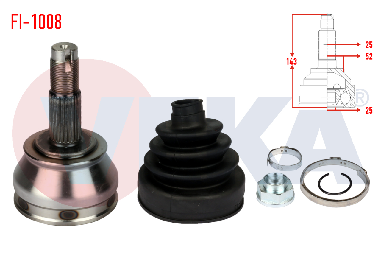 Dış Aks Kafası Tempra Tipo 2.0 8 V Abs'siz