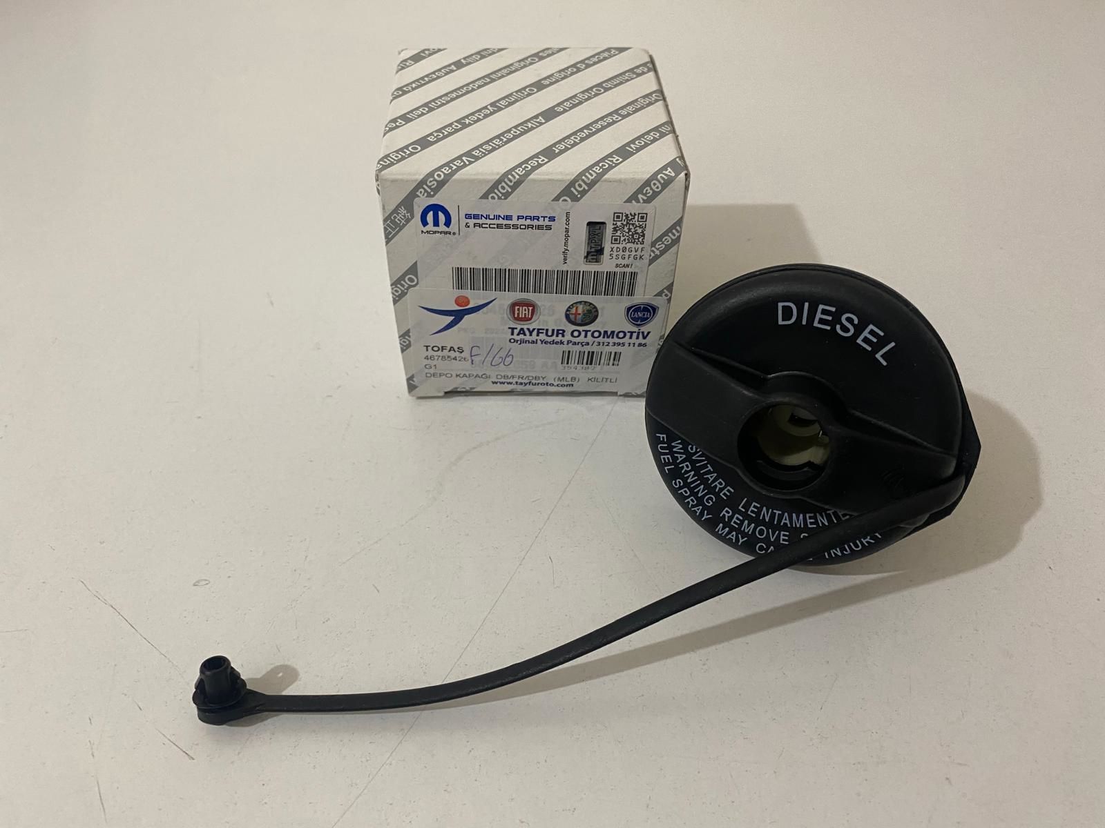 Depo Kapağı (Kilitli) Doblo Fiorino