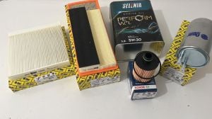 Yağ Bakım Seti | Linea Doblo 13 Euro 5 Selenia 05W-30 3.2 Lt