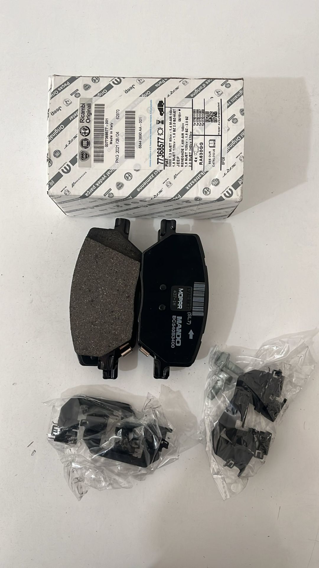 Ön Disk Balata  500X Renegade Compass  16 Dizel