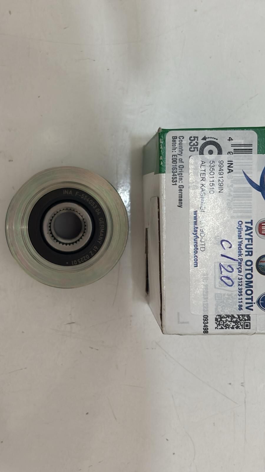 Alternatör Kasnağı Doblo 1.9D-Jtd