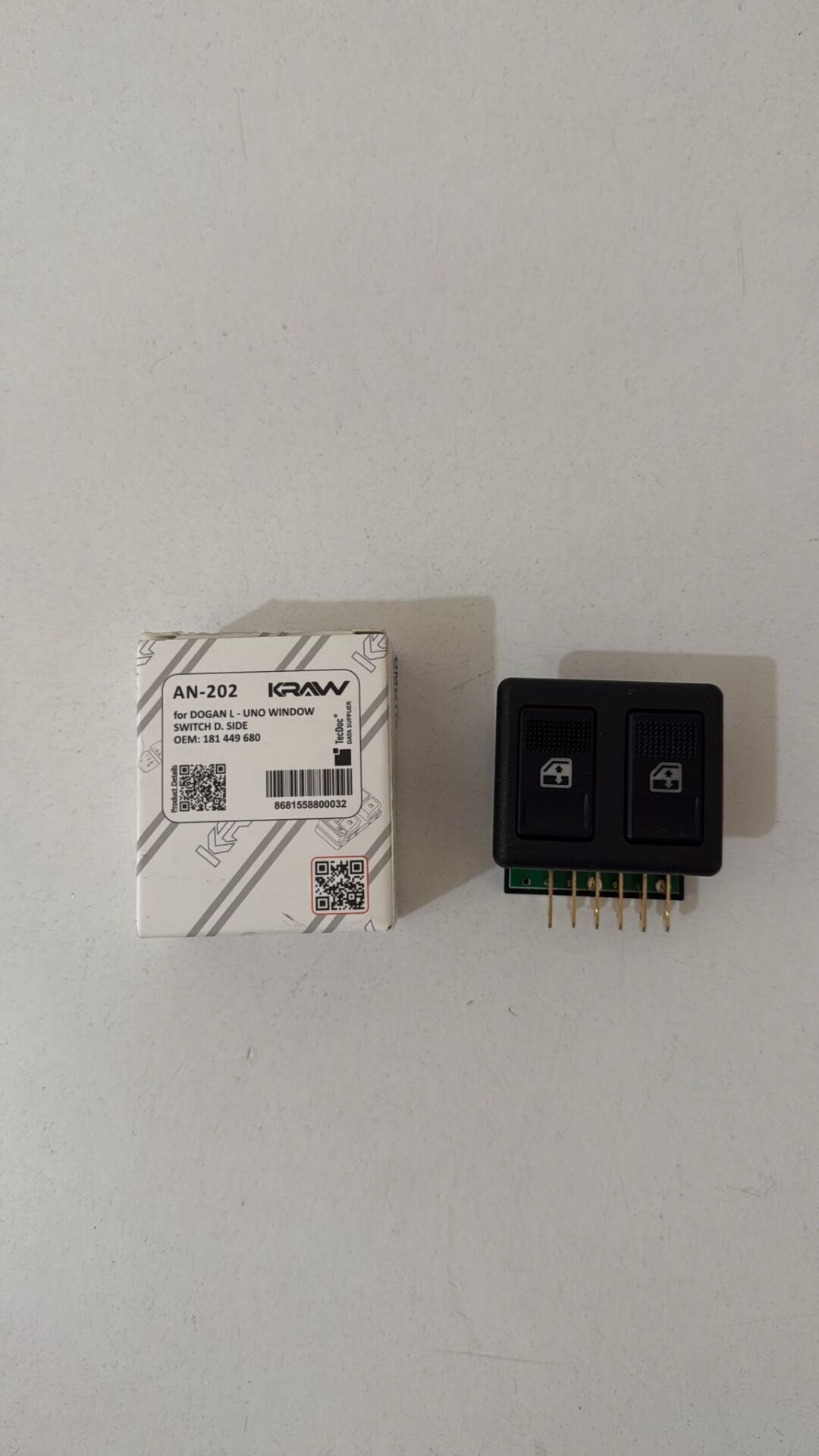 Cam Butonu 90D Uno 70 50 Sol