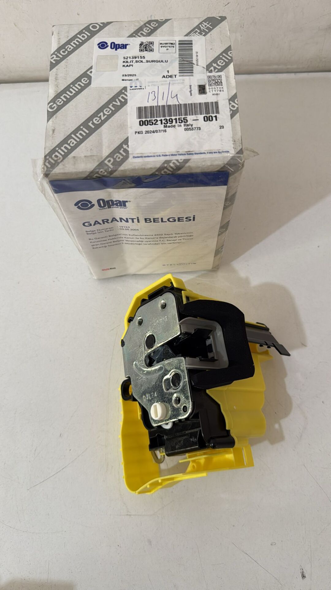 Kapı Kilidi Fr Sürgülü Kapı Sol