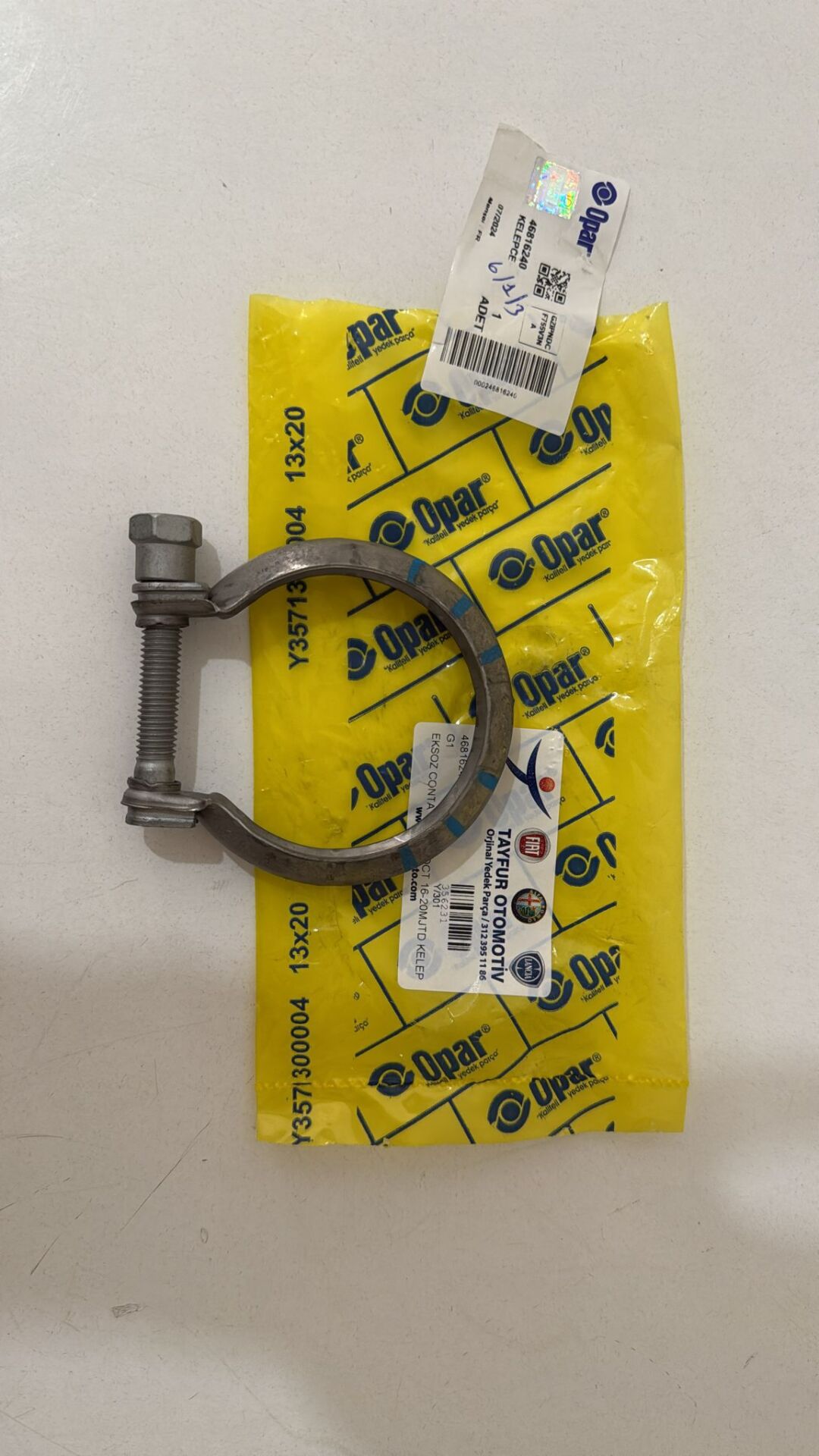 Eksoz Conta Doblo Linea Ducato 16 20 Mjtd Kelepçesi