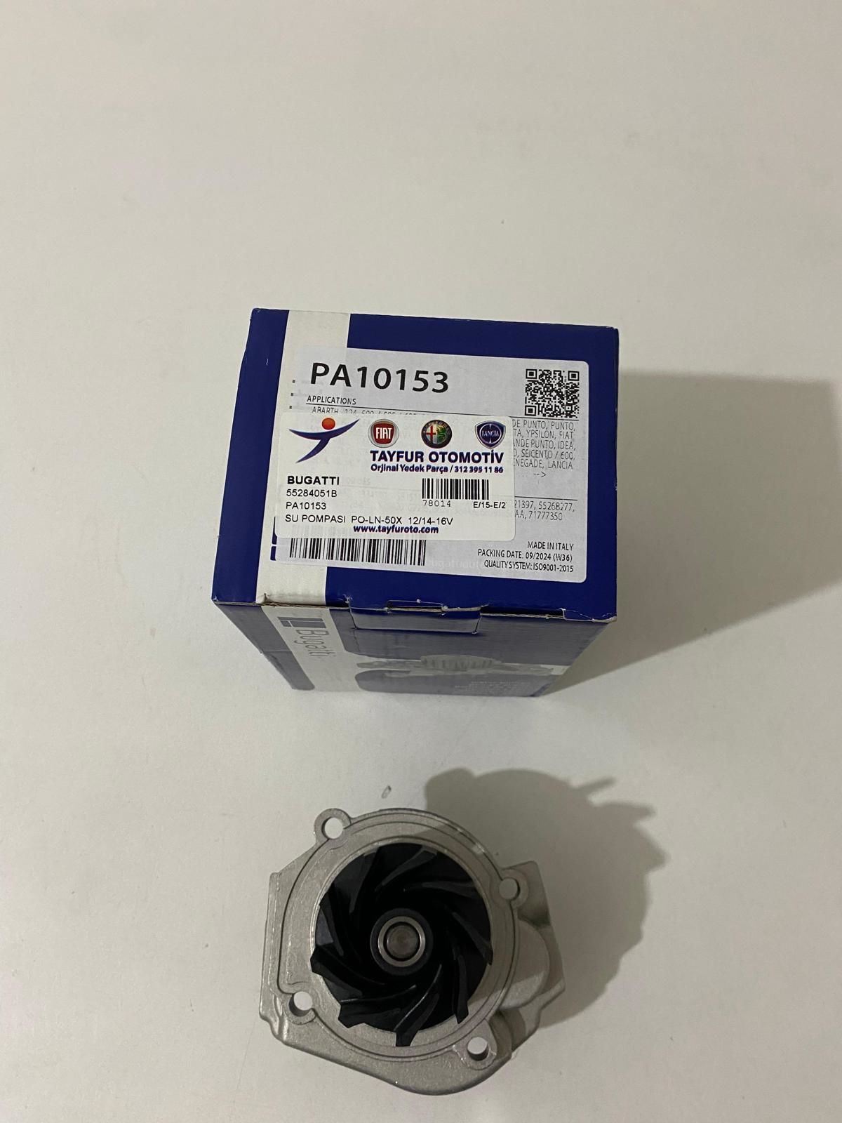 Su Pompası Fiat Palio Albea Doblo Bravo Linea Egea 1.2 1.4 16V