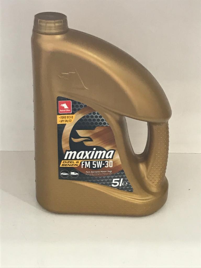 5-30 5 Lt Motor Yağı Maxima (Partiküllü)
