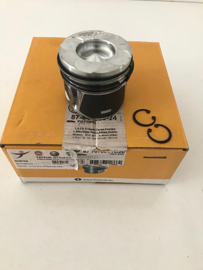 Piston Sekman | Palio Albea Doblo Fiorino 1.3 Jtd Standart 0.20 Kısa Takım