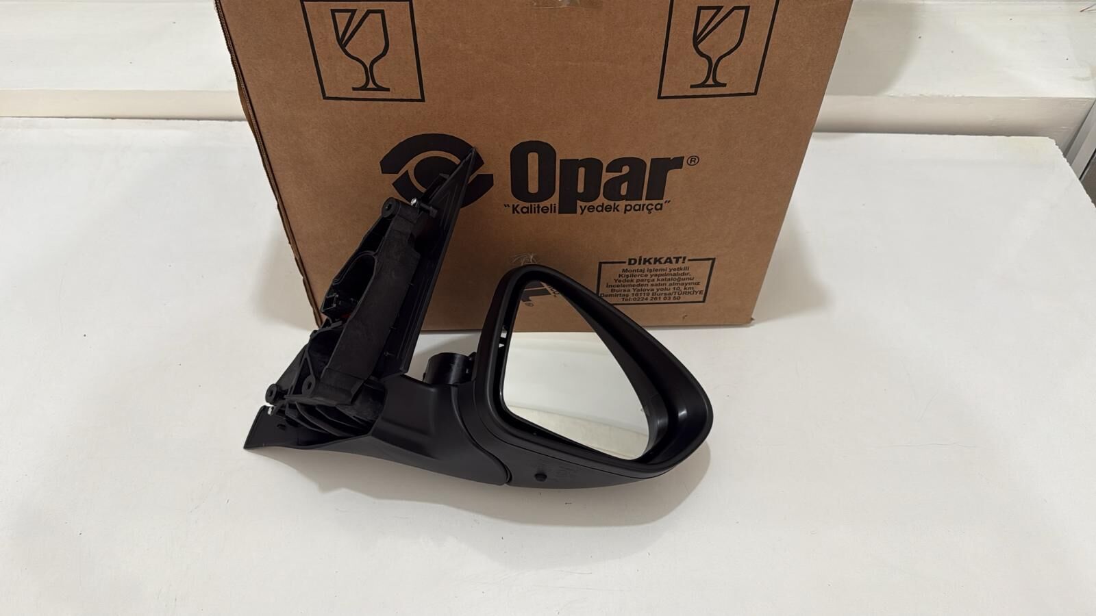 Dış Dikiz Aynası Egea Sağ (Elektrikli - Isıtmalı - Kör Nokta Var - Kapaksız)