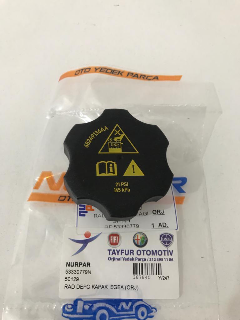 Radyatör Depo Kapağı | Egea (Orijinal)