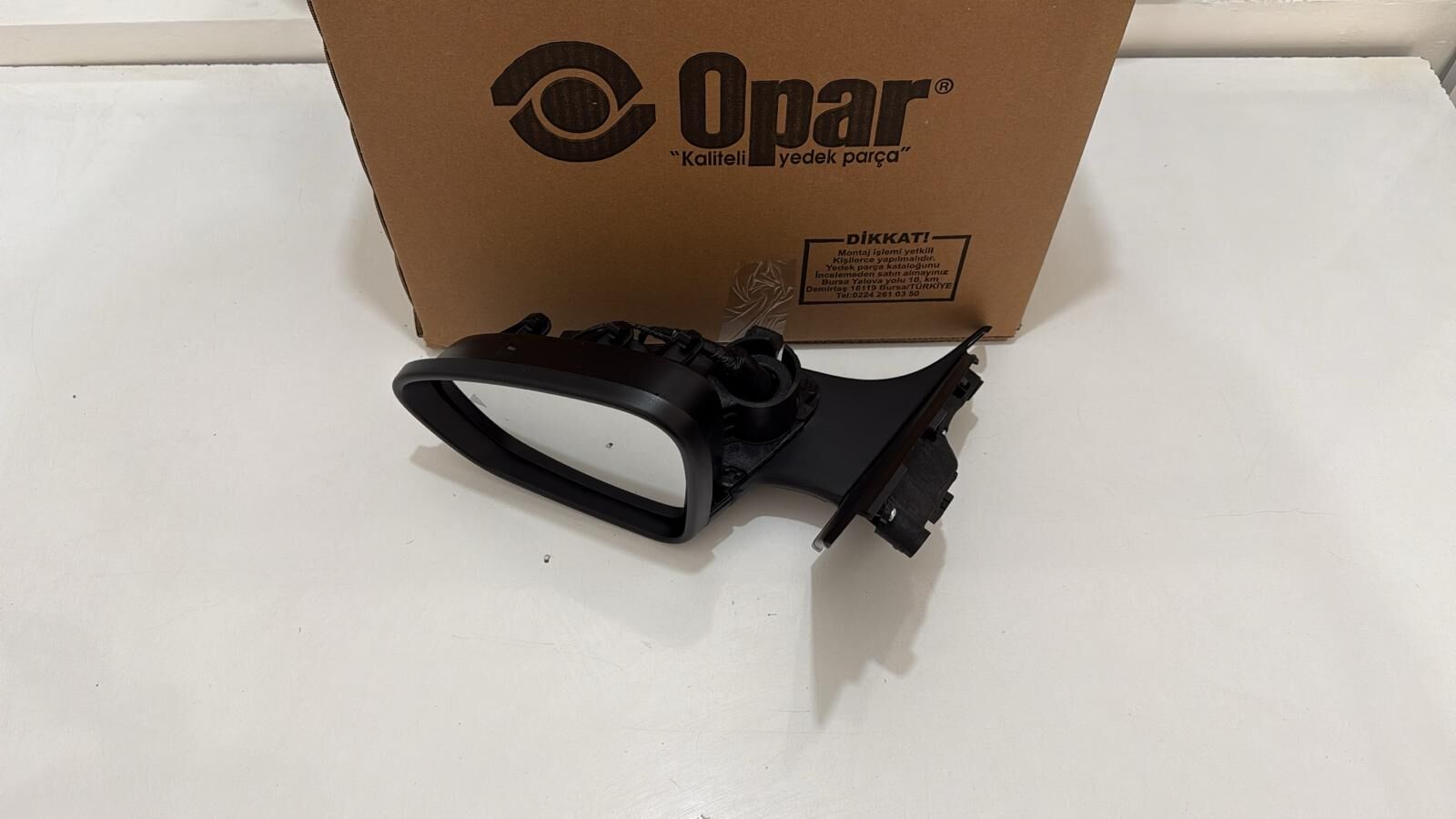 Dış Dikiz Aynası Komple Sol (Elektrikli - Isıtmalı - Kör Nokta Var - Kapaksız)