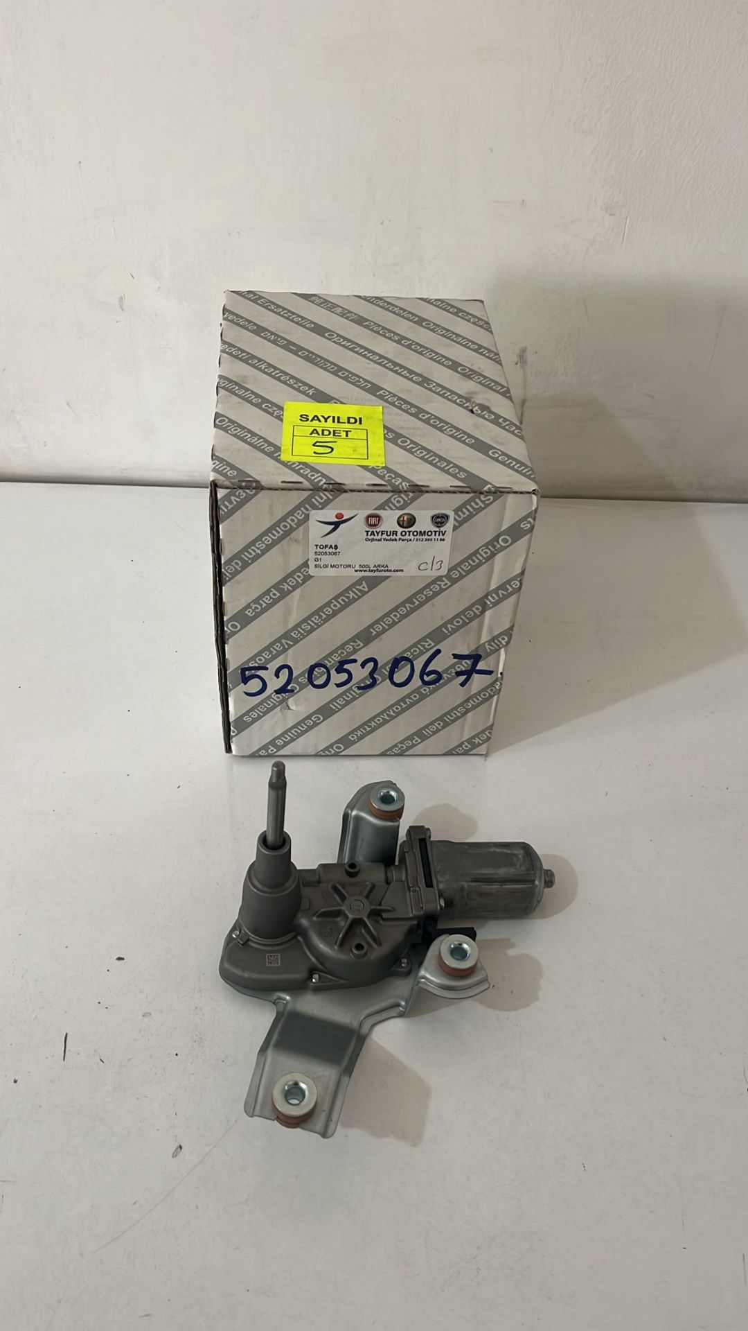 ARKA SİLGİ MOTORU  500L