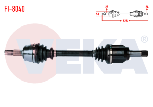 Ön Aks Sol Grande Punto 1.3 Jtd Komple
