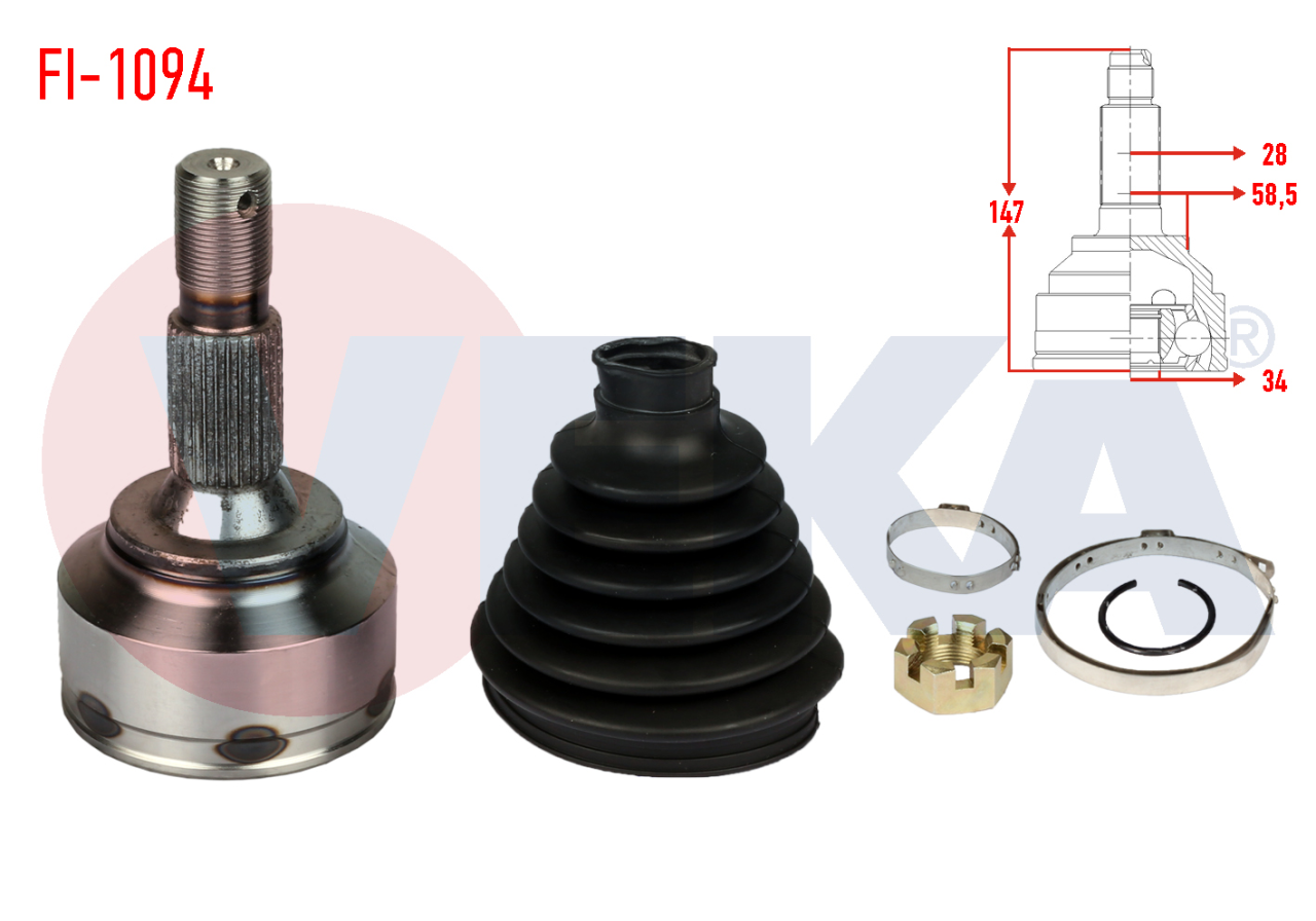 Aks Kafası Fıat Scudo 1.6 Jtd