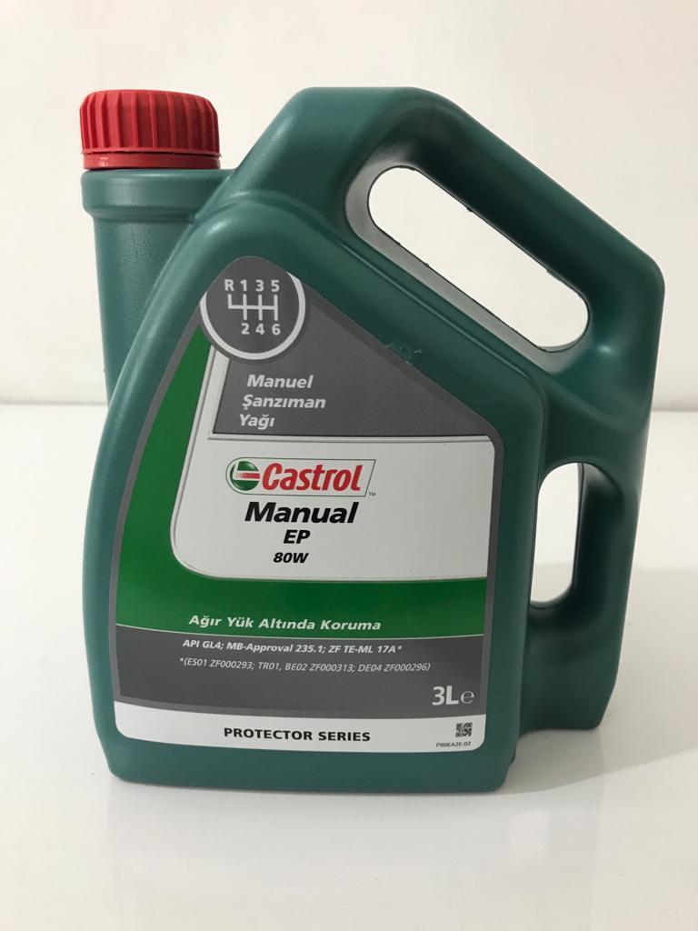Şanzuman Yağı | 80 Numara 3Lt Castrol