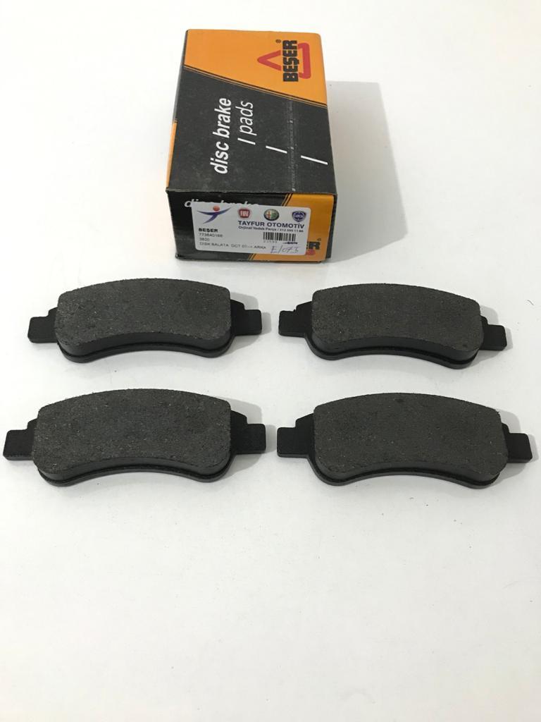 Arka Fren Balata | Ducato 2006 ve Sonrası